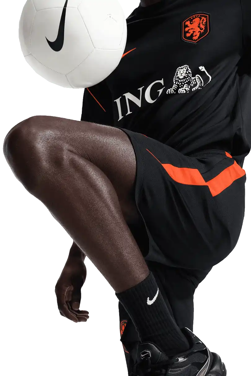 Pánské pleteninové šortky Nike Nizozemí 2026 Strike černé