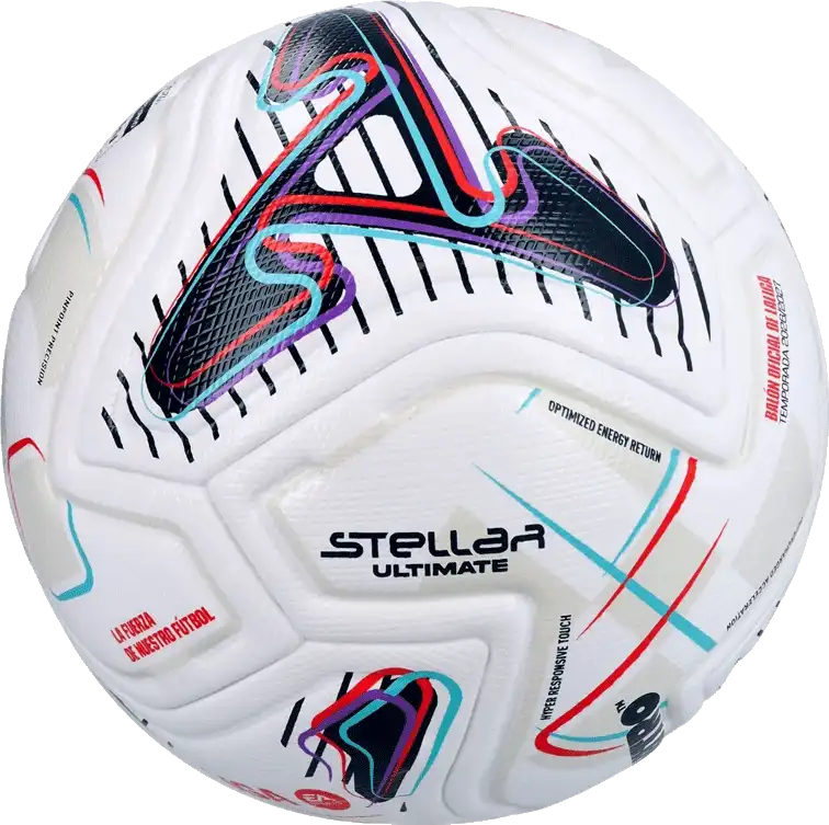 Fotbalový míč Puma Stellar Nitro Ultimate La Liga velikost 5 bílý