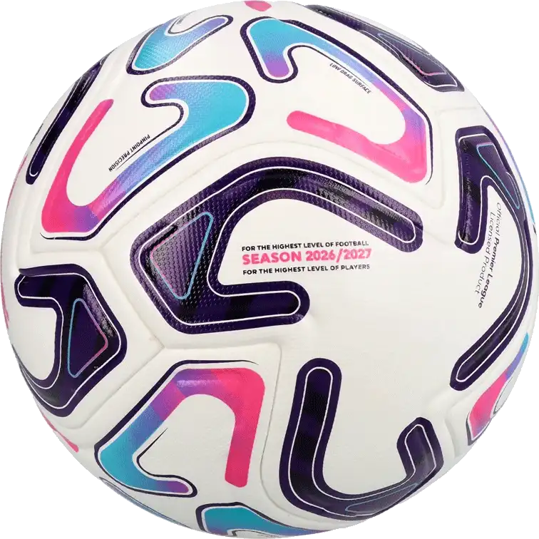 Fotbalový míč Puma Stellar Nitro Pro Premier League velikost 5 bílý