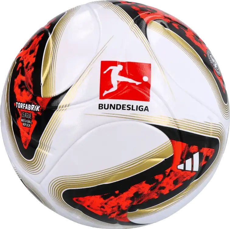 Fotbalový míč Adidas Bundesliga 26/27 Torfabrik League velikost 4 bílý
