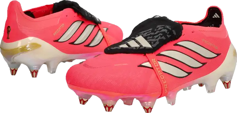Pánské kopačky kolíky Adidas Predator Elite FT SG růžové