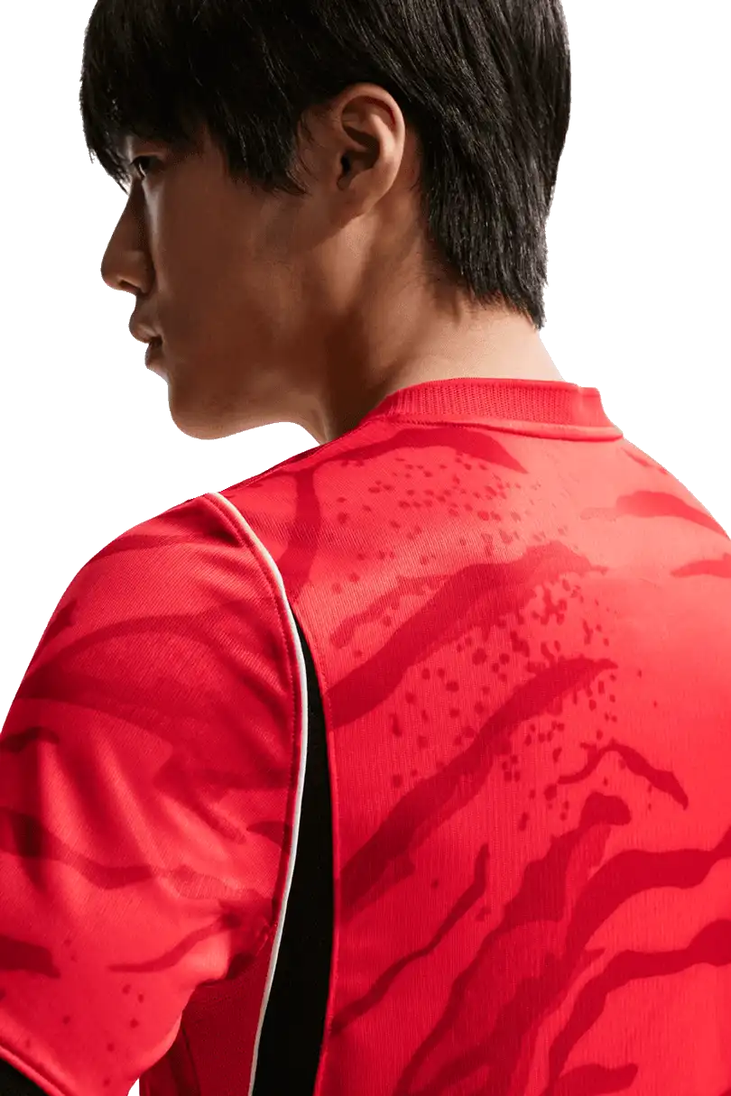 Pánský domácí fotbalový dres Nike Jižní Korea 2026 červený