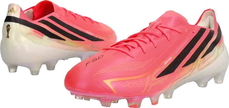 Pánské kopačky lisovky Adidas F50 Elite Hyperfast AG růžové