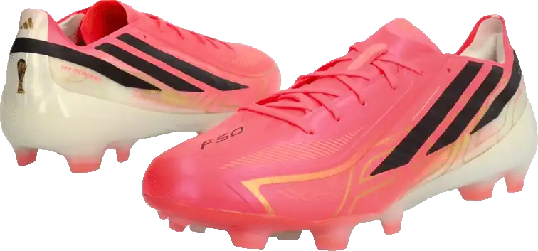 Pánské kopačky lisovky Adidas F50 Pro Hyperfast FG růžové