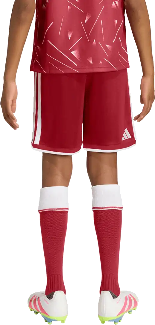 Dětské domácí fotbalové šortky Adidas Liverpool FC 26/27 bordó