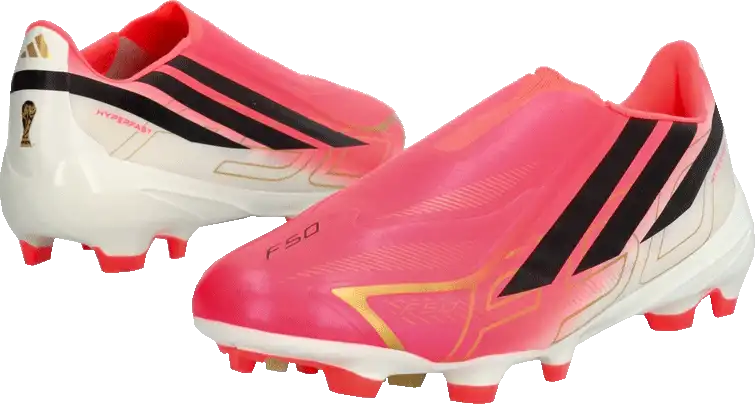 Pánské kopačky lisovky Adidas F50 League Hyperfast LL FG BTK růžové