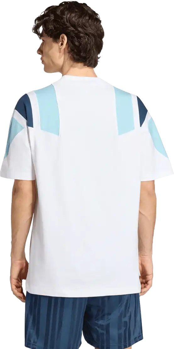 Pánské sportovní volné tričko Adidas Originals Argentina 2026 EQT Tee bílé