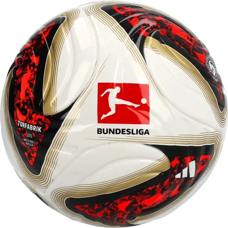 Fotbalový míč Adidas Bundesliga 26/27 Torfabrik velikost 1 Mini bílý