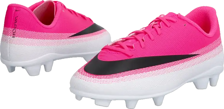 Dětské lisovky Nike Zoom Mercurial Vapor 17 Club FG/MG bílo-růžové