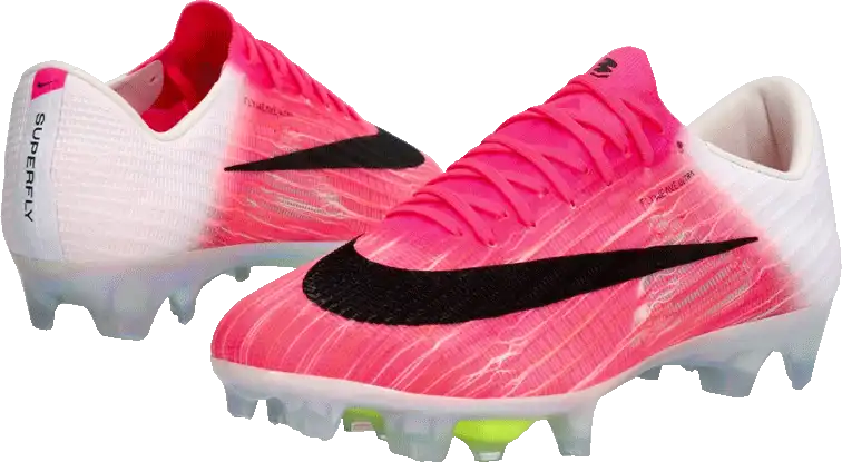 Pánské lisovky Nike Zoom Mercurial Superfly 11 Elite FG bílo-růžové