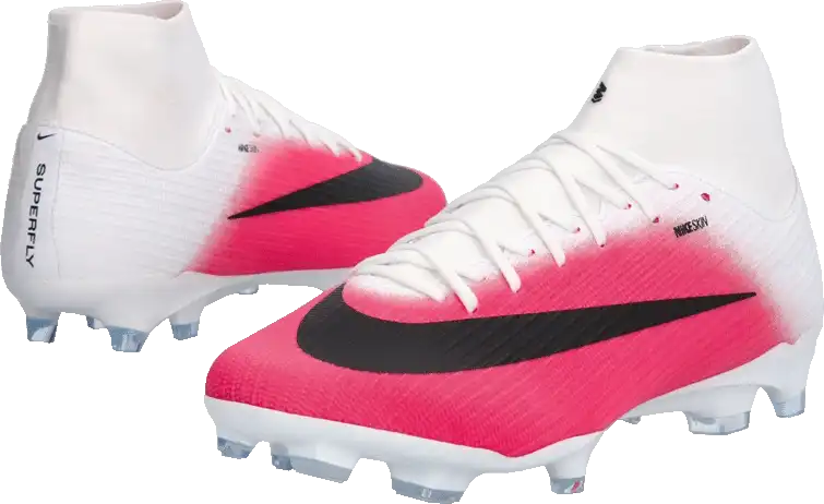 Pánské lisovky Nike Zoom Mercurial Superfly 11 Academy FG/MG bílo-růžové