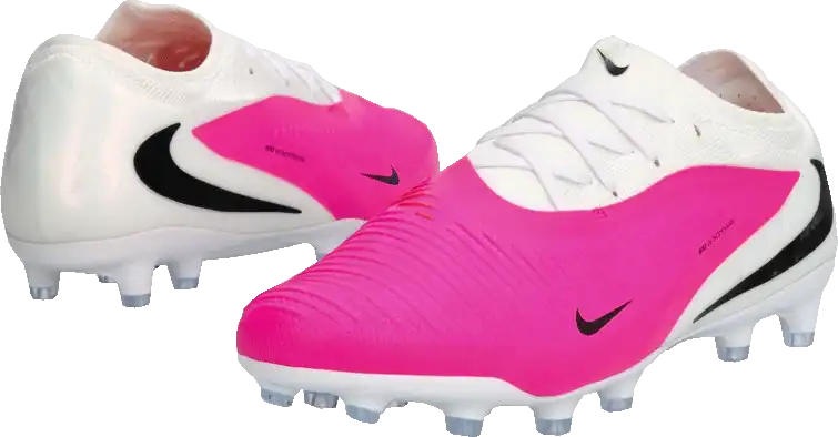 Pánské kopačky lisovky Nike Phantom 6 Low Pro AG-PRO bílo-růžové