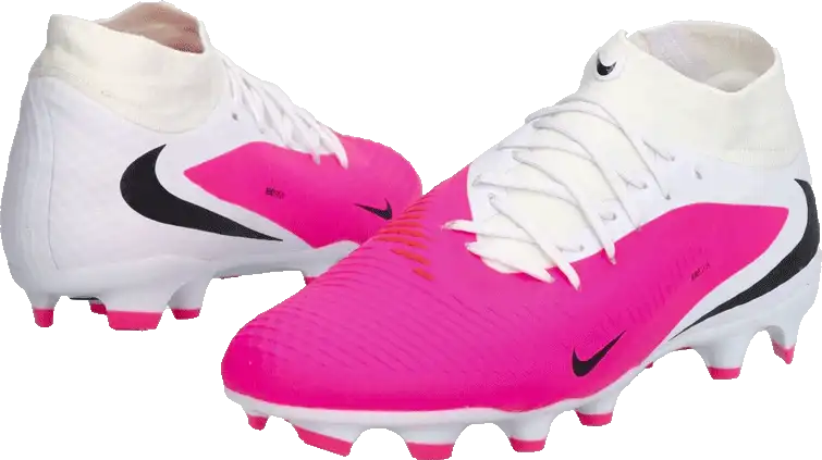 Pánské lisovky Nike Phantom 6 High Academy FG/MG bílo-růžové