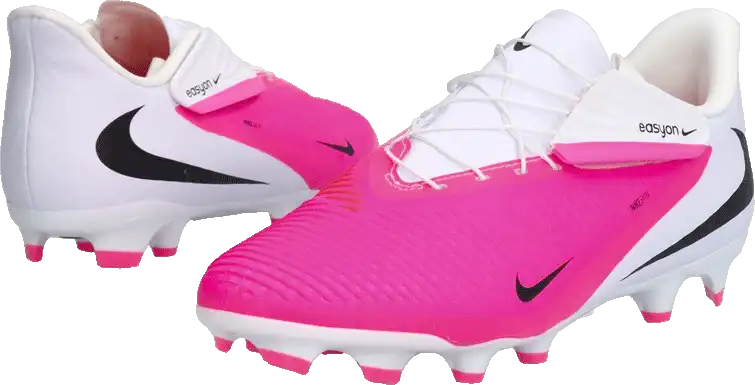 Pánské lisovky Nike Phantom 6 Low Academy EasyOn FG/MG bílo-růžové