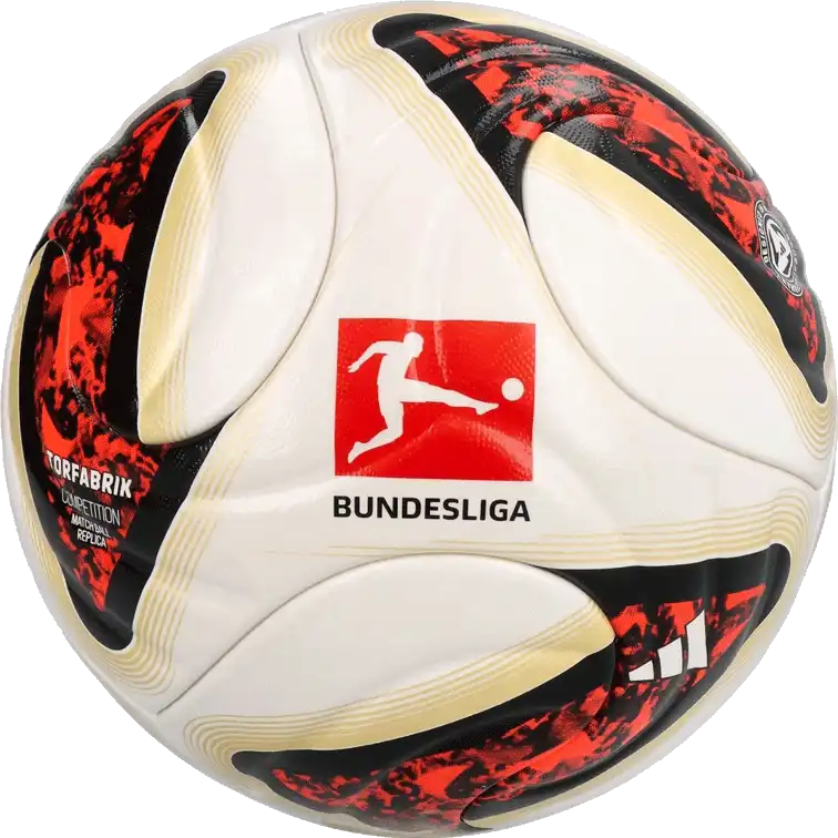 Fotbalový míč Adidas Bundesliga 26/27 Torfabrik Competition velikost 5 bílý