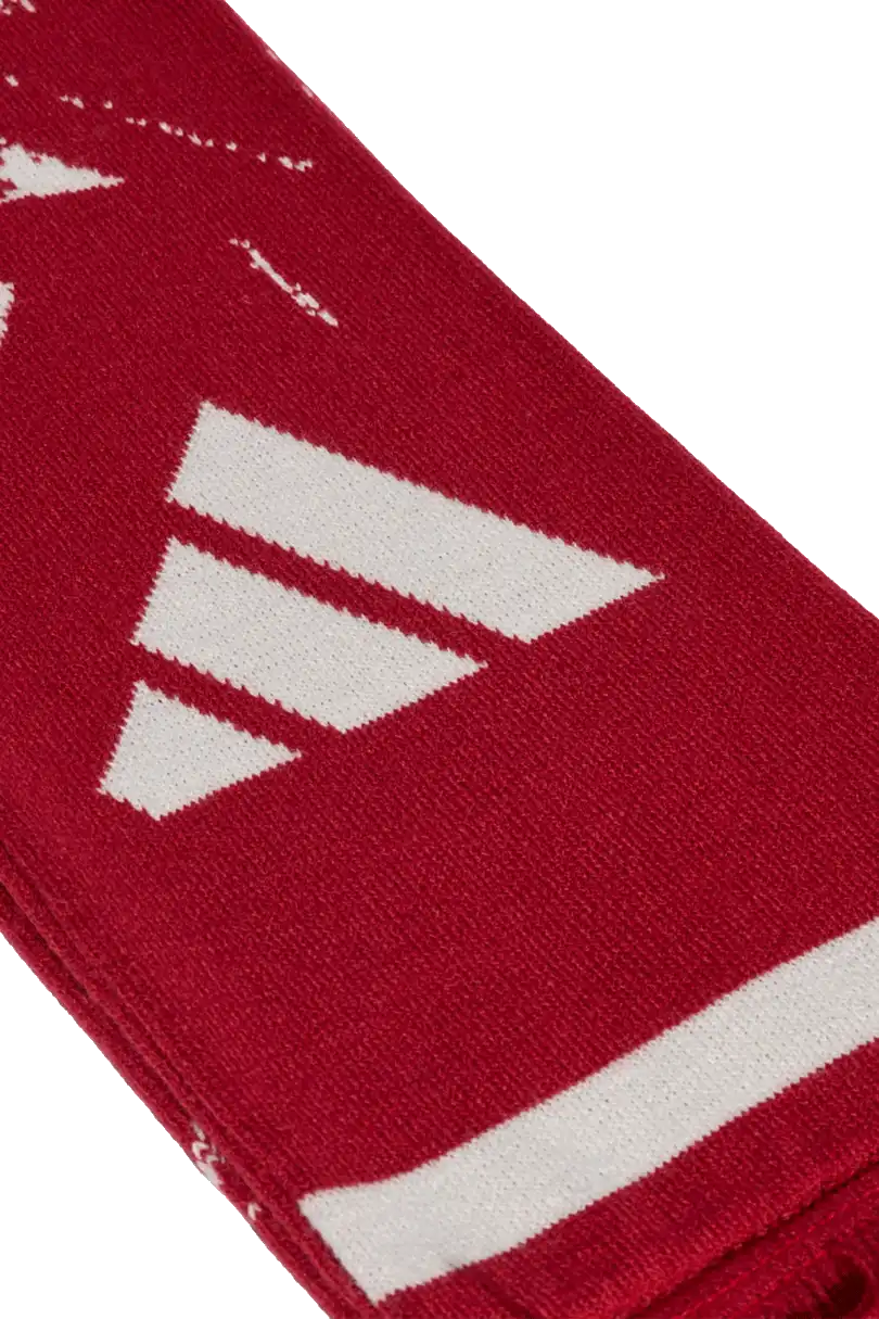Unisex fotbalová šála Adidas Liverpool FC 26/27 červená 134x16