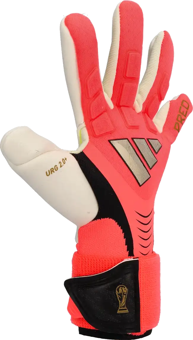 Pánské brankářské rukavice adidas Predator Pro Strap červené
