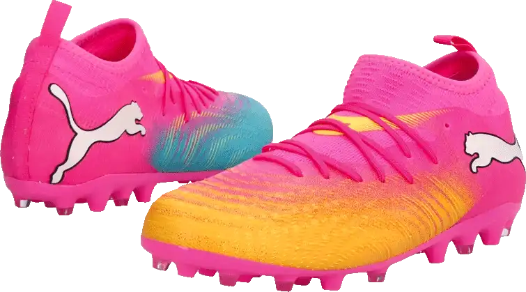 Dětské kopačky lisovky Puma Future 9 Match MG růžové
