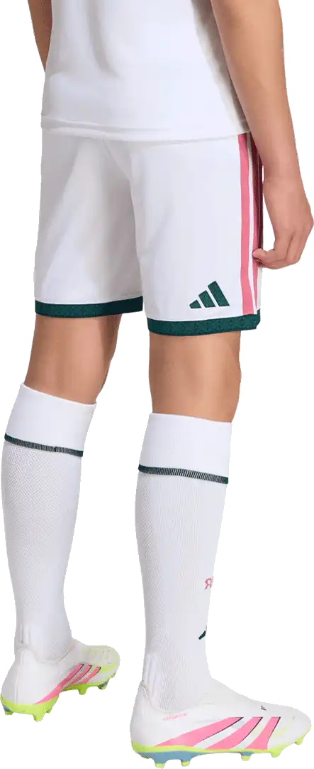 Dětské domácí fotbalové šortky Adidas Real Madrid 26/27 bílé