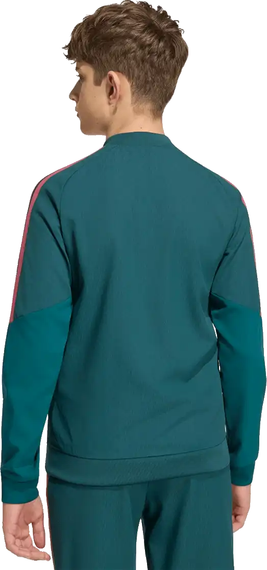 Dětská prezentační bunda Adidas Real Madrid 26/27 Competition zelená