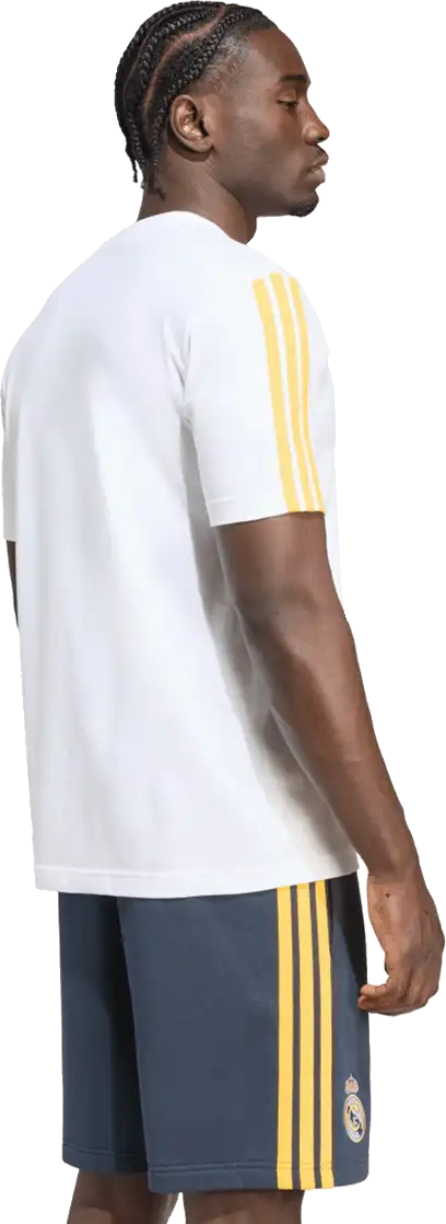 Pánské tričko Adidas Real Madrid 26/27 DNA krátký rukáv bílé
