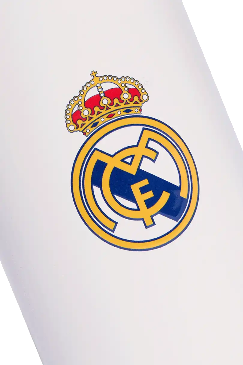 Láhev na vodu Adidas Real Madrid 26/27 Metal bílá 600 ML