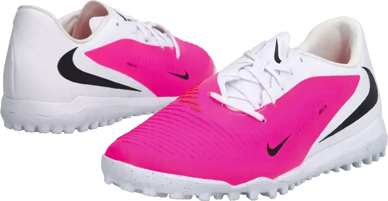 Pánské kopačky turfy Nike Phantom 6 Low Academy TF bílo-růžové