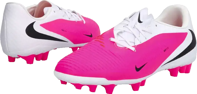 Pánské kopačky lisovky Nike Phantom 6 Low Academy AG bílo-růžové