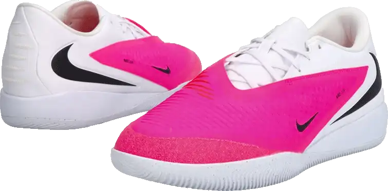 Pánské sálové kopačky Nike Phantom 6 Low Academy IC bílo-růžové
