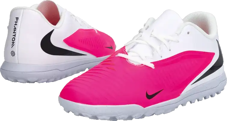Pánské kopačky turfy Nike Phantom 6 Low Club TF bílo-růžové
