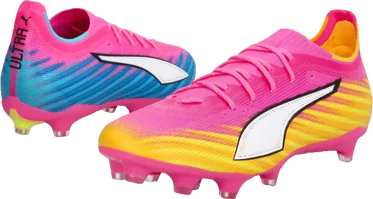 Pánské kopačky lisovky Puma Ultra 6 Pro FG/AG růžové