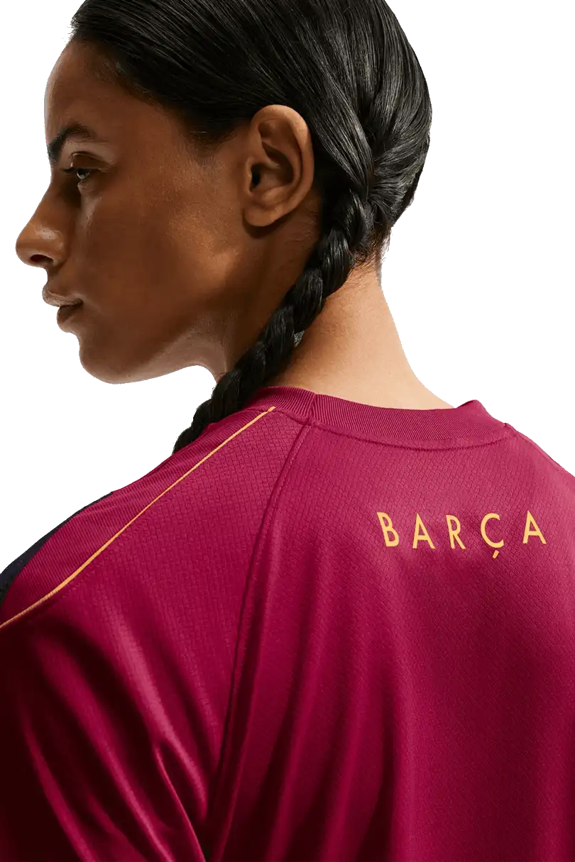 Dámské tréninkové tričko Nike FC Barcelona 26/27 Strike bordó