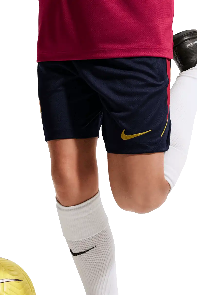 Dětské fotbalové šortky Nike FC Barcelona 26/27 Strike modré