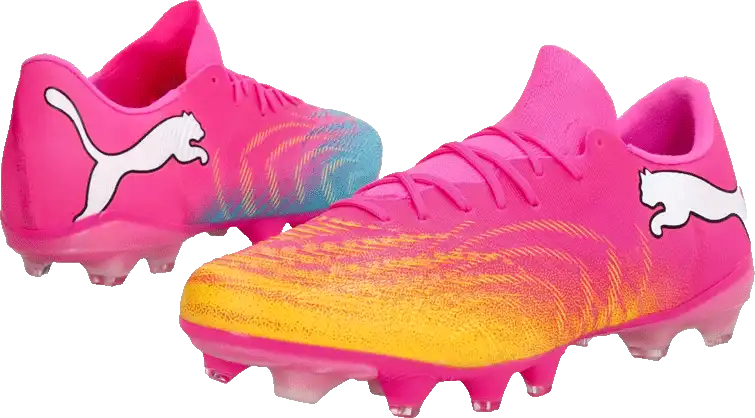 Pánské kopačky lisovky Puma Future 9 Match Low FG/AG růžové