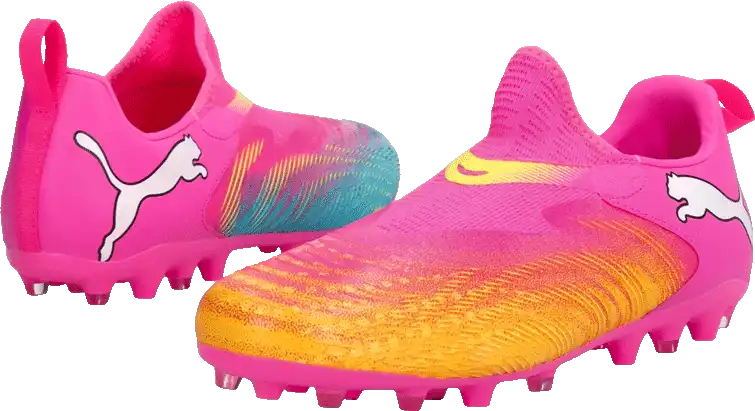 Dětské kopačky lisovky Puma Future 9 Match LL MG BTK růžové