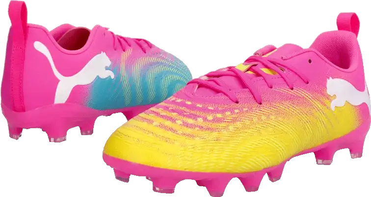 Dětské kopačky lisovky Puma Future 9 Play FG/AG růžové