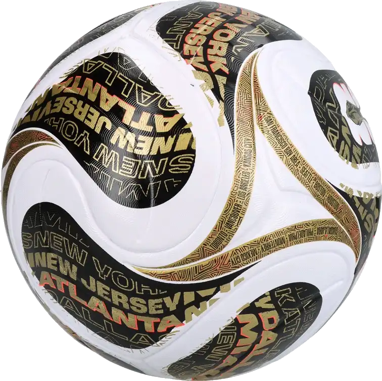 Fotbalový míč Adidas Trionda World Cup 2026 League Finals velikost 4 bílo-hnědý