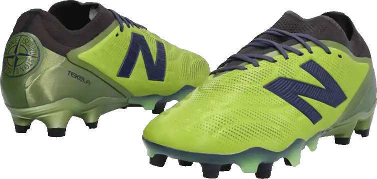Pánské lisovky New Balance x Stone Island Tekela V5 Elite Low FG zelené
