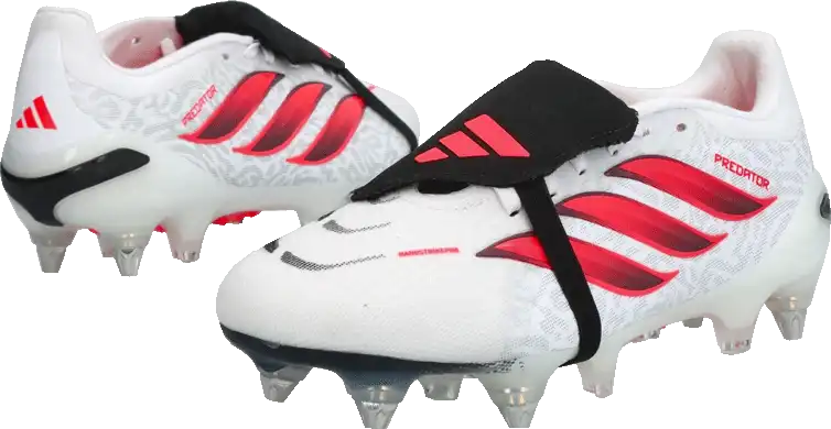 Pánské kopačky kolíky Adidas Predator Pro FT SG bílé2