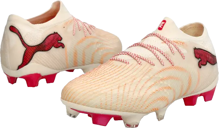 Pánské kopačky lisovky Puma Future 9 Ultimate Low FG béžové