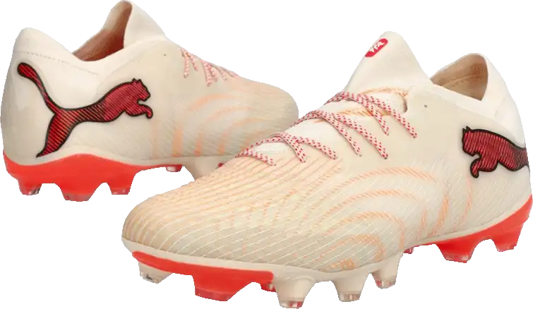 Pánské kopačky lisovky Puma Future 9 Fusion Low FG/AG béžové