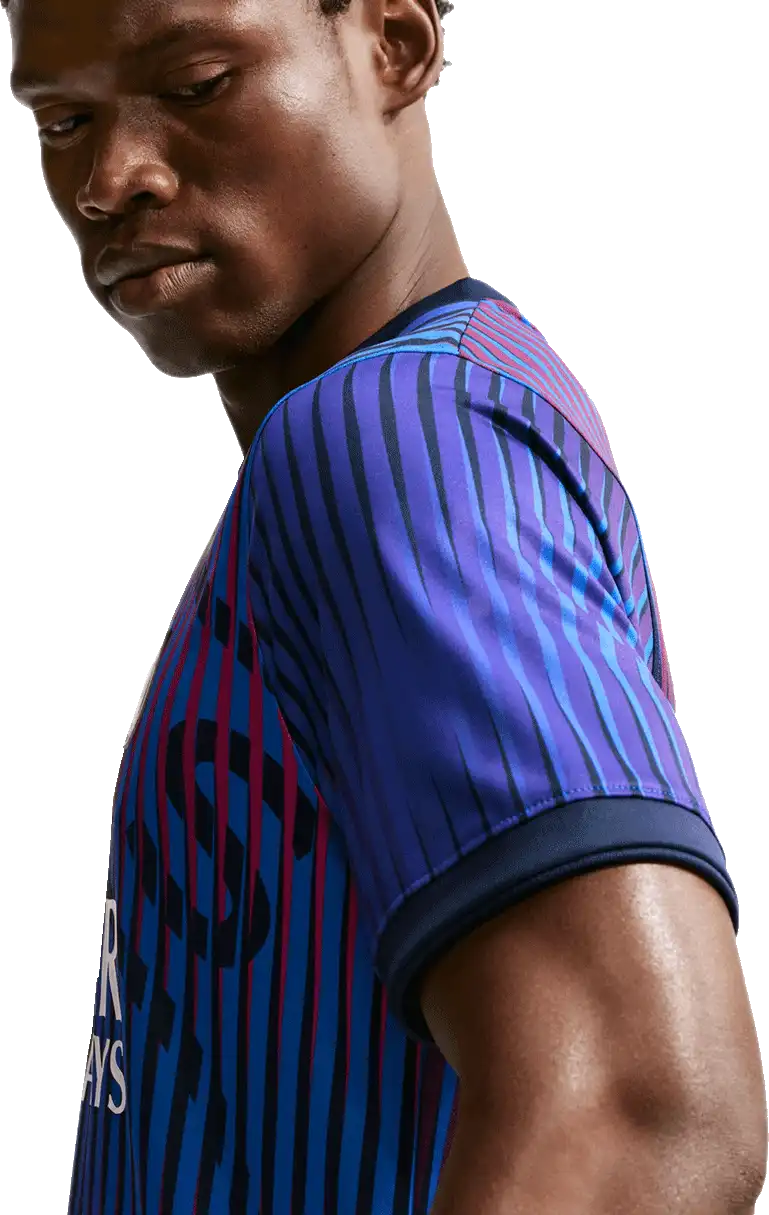 Pánský předzápasový fotbalový dres Nike PSG 26/27 modrý