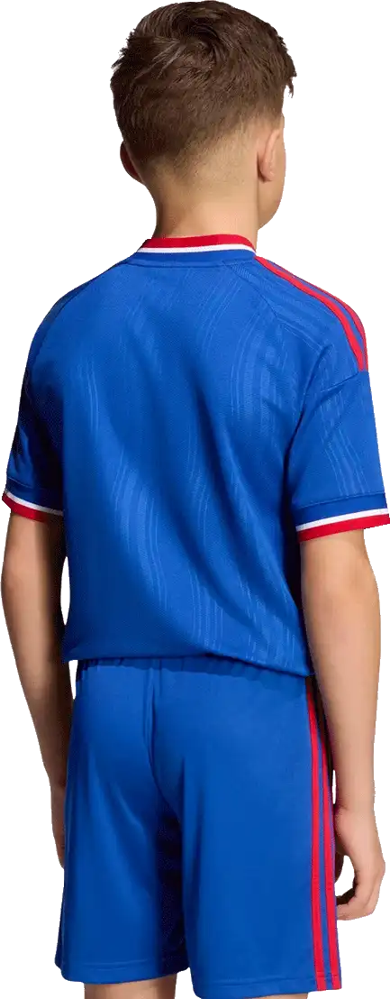 Dětský venkovní fotbalový dres Adidas Manchester United 26/27 modrý