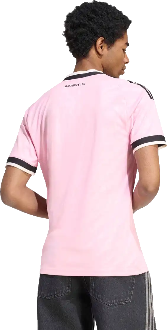 Pánský venkovní fotbalový dres Adidas Juventus FC 26/27 růžový