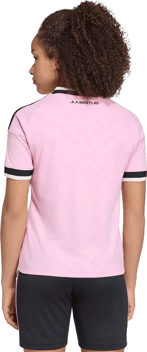 Dětský venkovní fotbalový dres Adidas Juventus FC 26/27 růžový