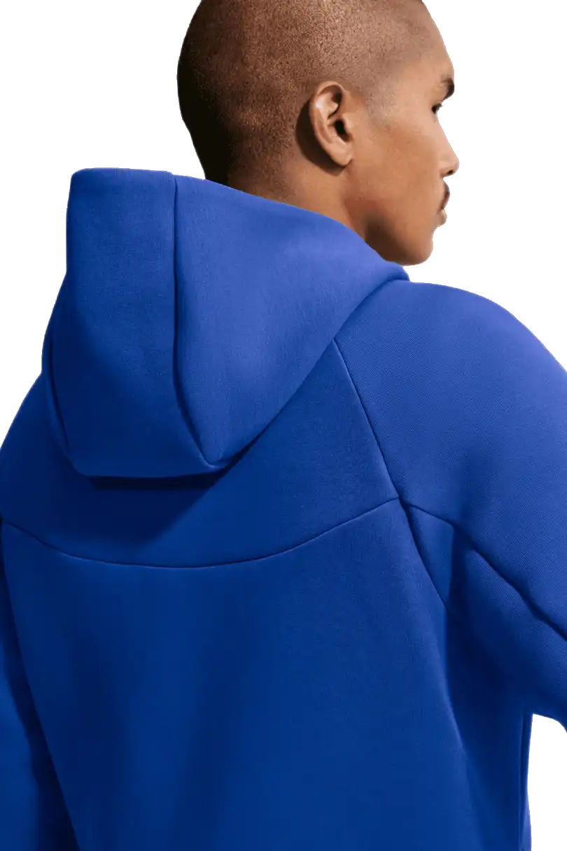 Pánská mikina s kapucí Nike PSG 26/27 Tech Fleece Windrunner Hoodie modrá