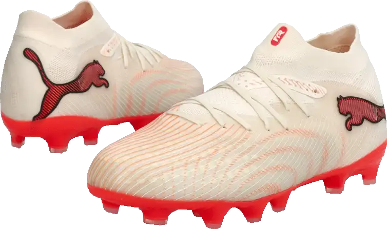 Dětské kopačky lisovky Puma Future 9 Pro FG/AG béžové