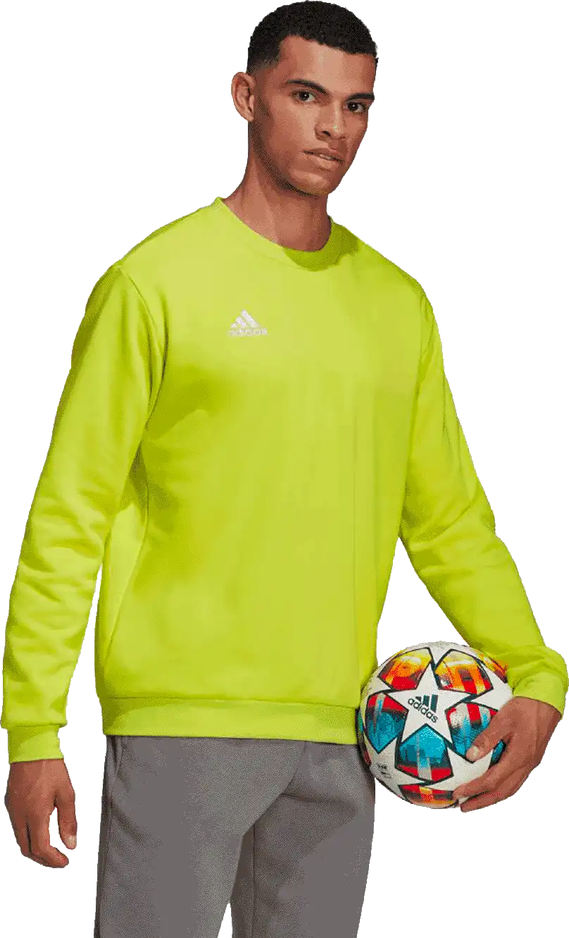 Pánská mikina Adidas Entrada 22 Sweat Top žlutá