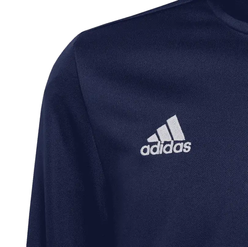 Dětská bunda na zip Adidas Entrada 22 Track modré