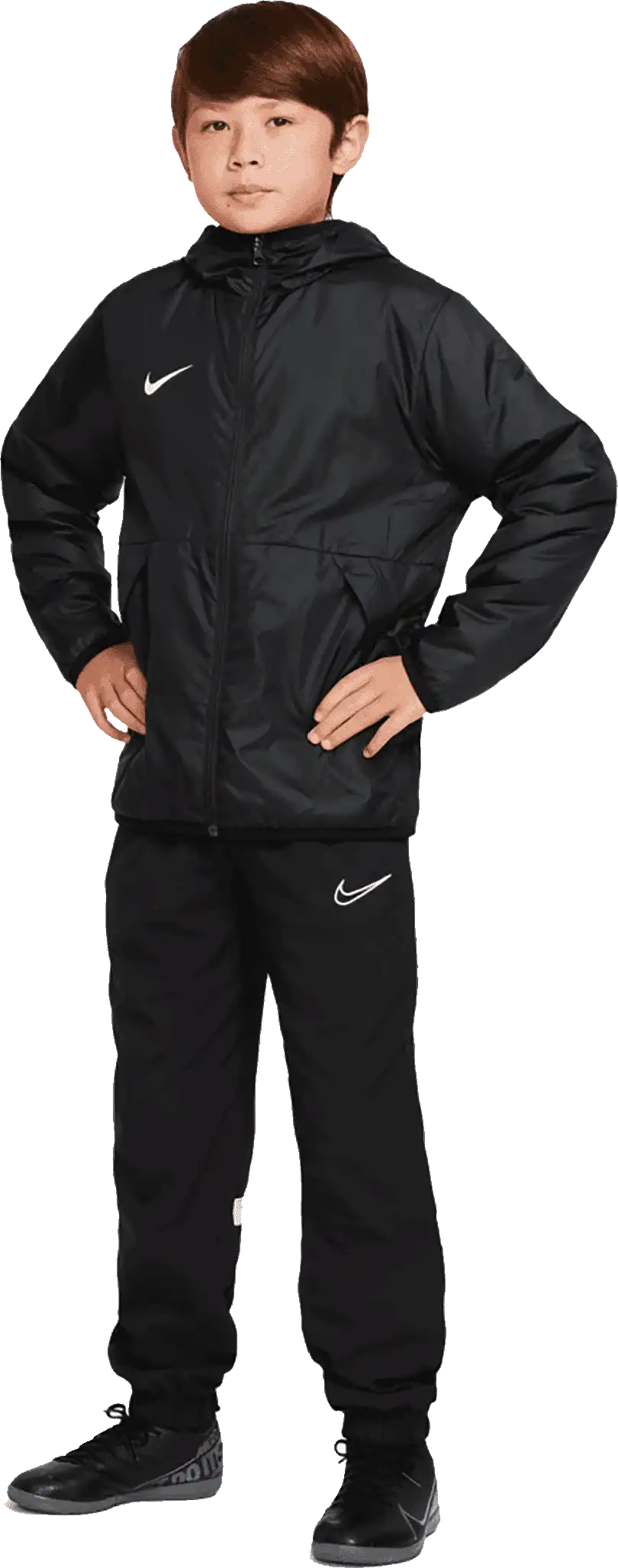 Dětská bunda Nike Therma Park 20 černá